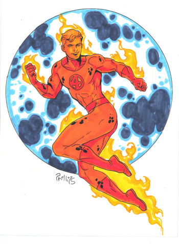 Image of Human Torch by Joe Phillips