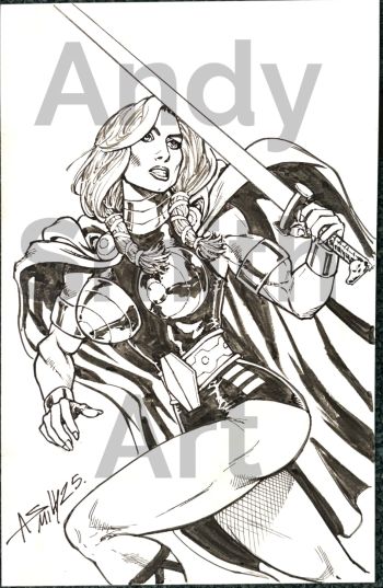 Image of Marvel Comics' Valkrye