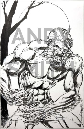 Image of Marvel Comics' Werewolf by Night!
