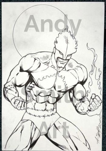 Image of Marvel villain Hot Spot!