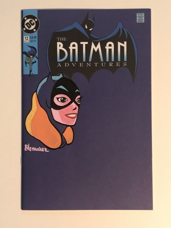 Image of Batgirl Remark on Batman Adventures Cover