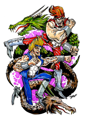 Image of Double Dragon by Dogo Alvarez