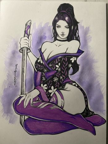 Image of Psylocke commission