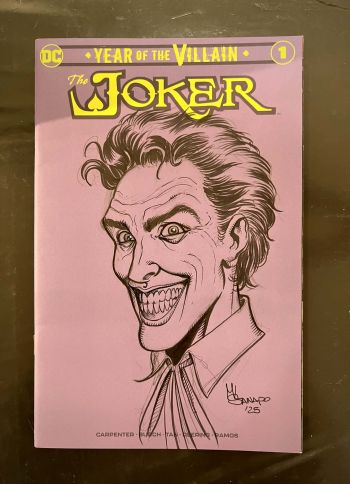 Image of The Joker Sketch Cover