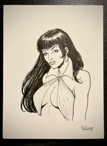 Image of Vampirella Sketch