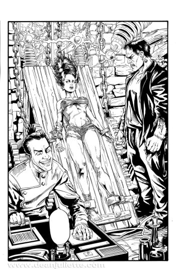 Image of The rise of Frankenstein's Bride.