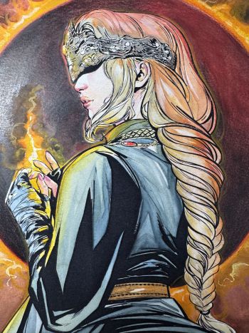 Image of Fire Keeper Illustration