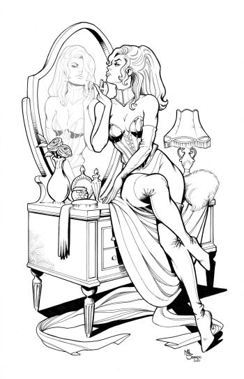 Image of Emma Frost Hellfire Club 