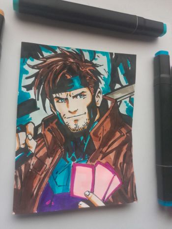 Image of Gambit  Illustration size 08x11
