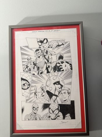 Image of Spider-Man Interior Page