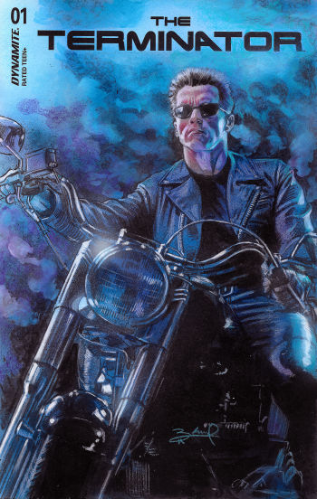 Image of Terminator #1 Sketch Cover by Brandon Kenney