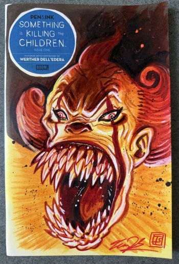 Image of Pennywise sketch cover Tim Shinn