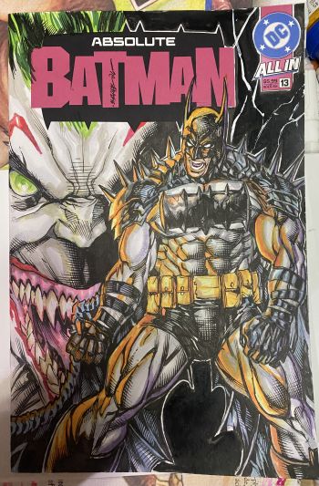 Image of Absolute Batman #13 Cover by Kevin Sharpe