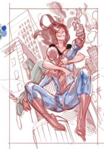 Image of Layout Spider and MJ