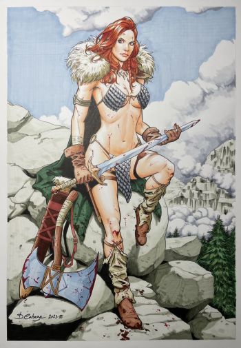 Image of Red Sonja by David Cabeza