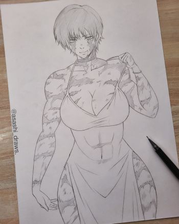 Image of Maki zenin 🔥[Original Art]