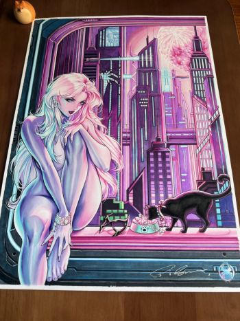 Image of cyber city blackcat