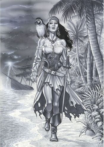 Image of Girl Power - Pirate Girl