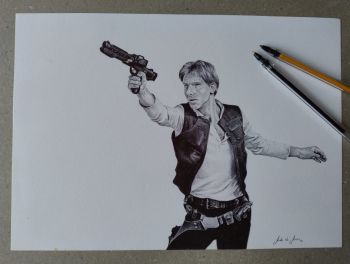 Image of Han Solo - Ballpoit pen 