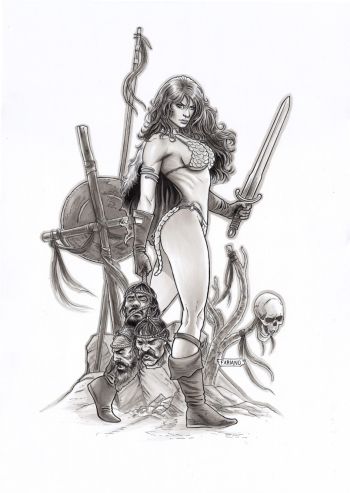 Image of Red Sonja Commission