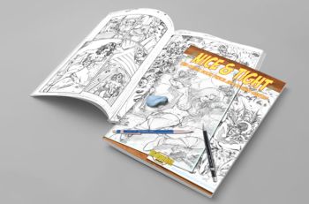 Image of NICE & TIGHT Comic Book Pencils by ANDY SMITH!