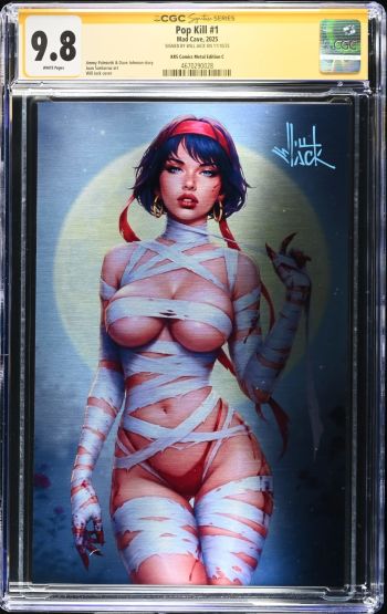 Image of Pop Kill #1 by Will Jack signed and CGC 9.8 Ltd. 75