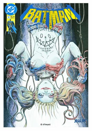 Image of Batman #1 Harley Quinn Sketch Cover