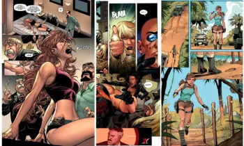 Image of Lara Croft Interior Comic Pages