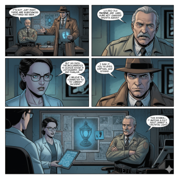 Image of Detective and Scientist Police Procedural Page
