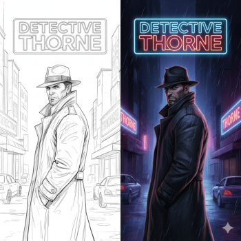 Image of Detective Thorne Cover Art