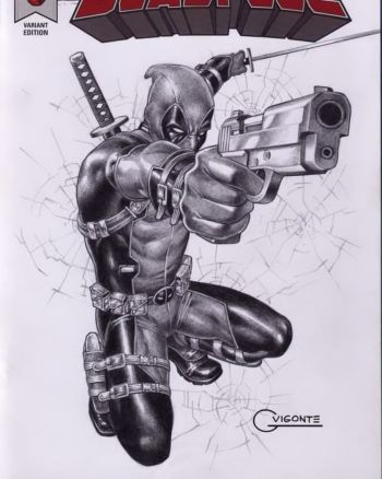 Image of Deadpool Pencil Cover Art