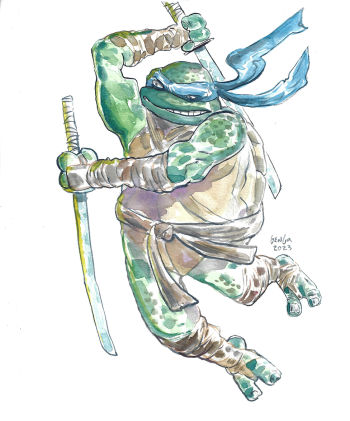 Image of Leonardo (Ninja Turtles) by Germán Genga