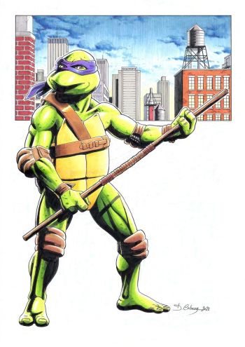 Image of TMNT Donatello by David Cabeza