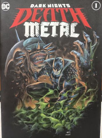 Image of Dark Nights Death Metal Blank Cover Sketch by Ady Shutterscream