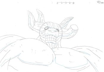 Image of Naruto Shippuden Animation Production Sketch Genga Cel 09 // Anime Art Douga