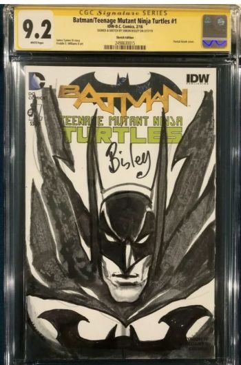 Image of Batman Sketch Cover by Simon Bisley