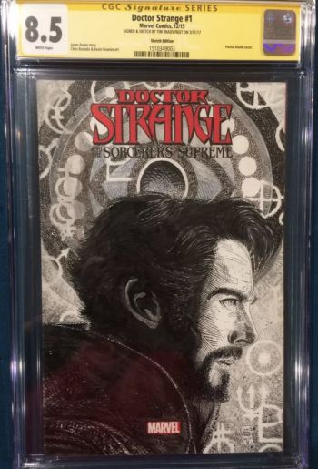 Image of Tim Bradstreet Doctor Strange #1 Signature Series CGC 8.5