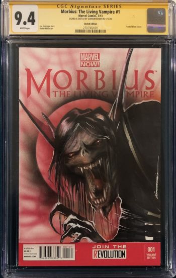 Image of Gorkem Demir Morbius The Living Vampire #1 CGC Signature Series