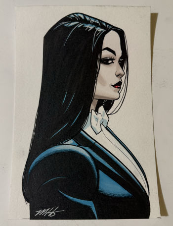 Image of  Mike Hawthorne's ART & LOVE day 2: Zatanna! 