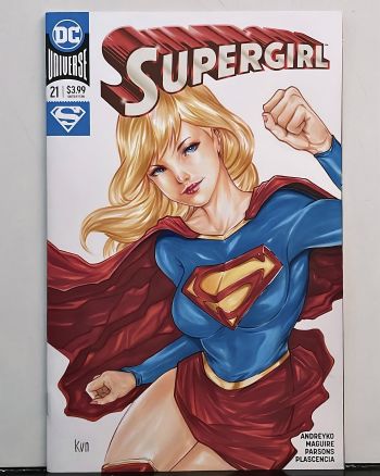 Image of Supergirl Blank Cover