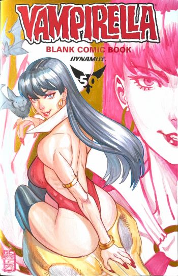 Image of Vampirella Sketch Cover Pinup