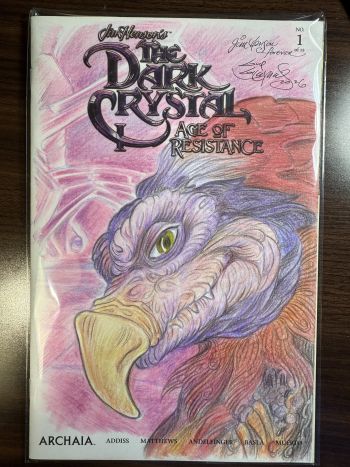 Image of Dark Crystal Chamberlain Sketch Cover by Guy Gilchrist
