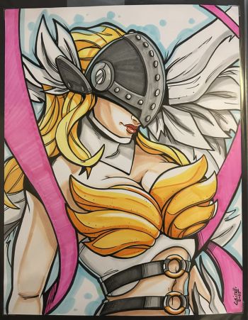 Image of Angewomon by Joe Critelli Jr