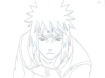 Image of Naruto Shippuden Animation Production Sketch Genga Cel 06 // Anime Art Douga