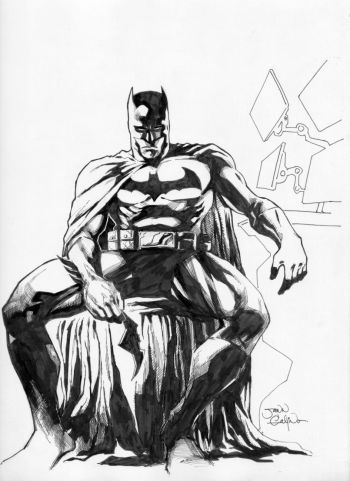 Image of Batman Ink Illustration