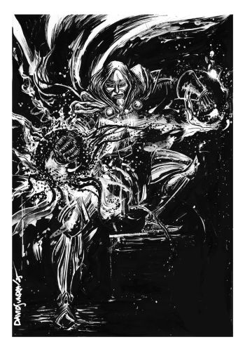 Image of Doctor Doom original art