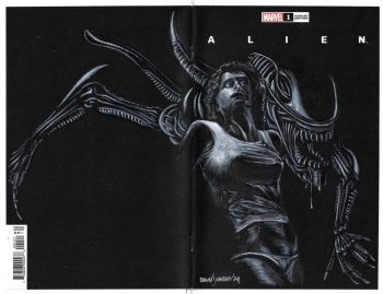 Image of Alien #1 blank cover sketch