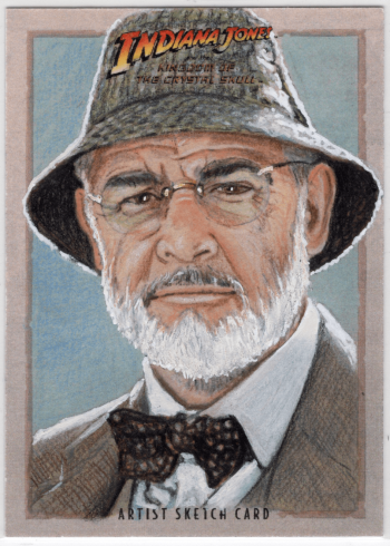 Image of Indiana Jones Artist Sketch Card