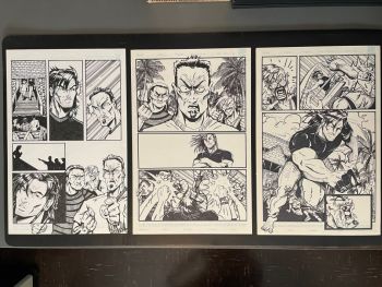 Image of Pineapple Man issue 9, pages 29 OA by Sam Campos