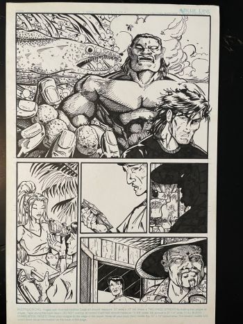 Image of Pineapple Man issue 9, pages 29 OA by Sam Campos